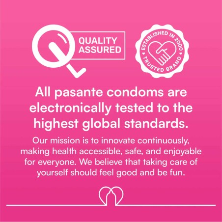 Pasante Regular Condoms  3 pcs