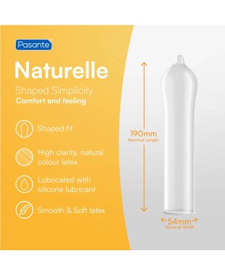 Pasante Naturelle Condoms 3 pcs