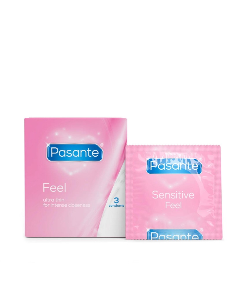 Pasante Sensitive/Feel Condoms 3 pcs