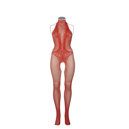 Fishnet and Lace Bodystocking - Queen Size