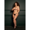 LeDesir Julie - Elastyczne stringi z siateczki z otwartym krokiem - Plus Size