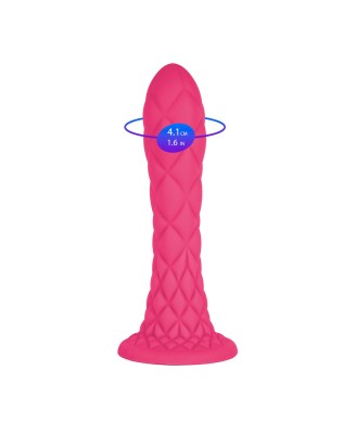 SILEXD Fantasy Line Dreamy - Różowe Silikonowe Dildo - 18,5cm