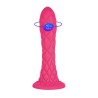 SILEXD Fantasy Line Dreamy - Różowe Silikonowe Dildo - 18,5cm