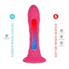 SILEXD Fantasy Line Dreamy - Różowe Silikonowe Dildo - 18,5cm