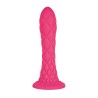 SILEXD Fantasy Line Dreamy - Różowe Silikonowe Dildo - 18,5cm