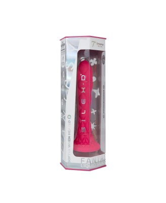 SILEXD Fantasy Line Dreamy - Różowe Silikonowe Dildo - 18,5cm