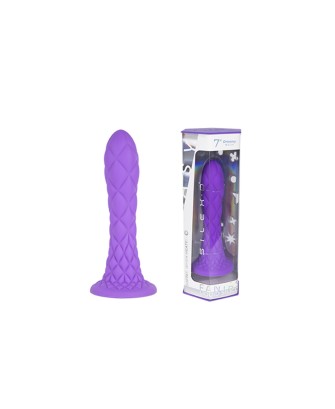 SILEXD Fantasy Line Dreamy - Fioletowe Silikonowe Dildo - 18,5cm