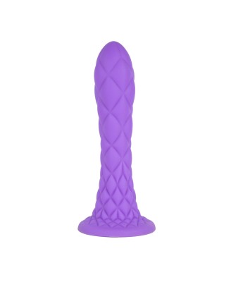 SILEXD Fantasy Line Dreamy - Fioletowe Silikonowe Dildo - 18,5cm