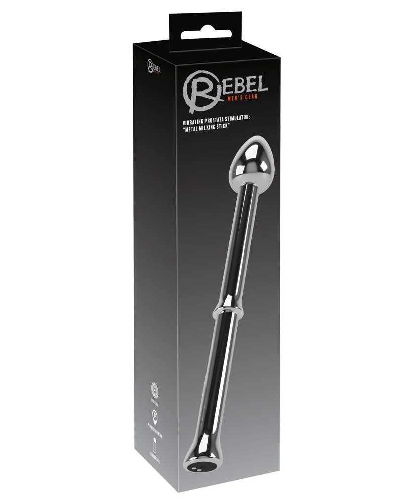 Rebel Metal Milking Stick - Metalowy Stymulator Punktu P