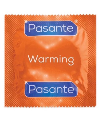 Pasante Warming - Prezerwatywy w Efektem Rozgrzewania - 144 szt