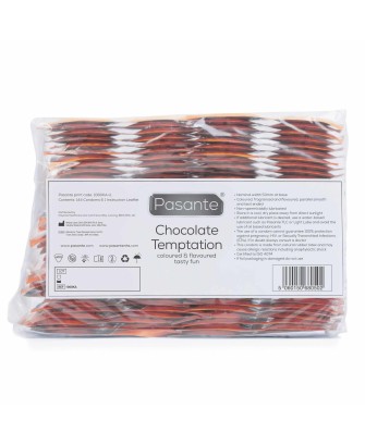 Pasante Chocolate - Prezerwatywy Smakowe Czekoladowe - 144 szt
