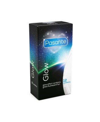 Pasante Glow Prezerwatywy Świecące w Ciemności - 12 szt