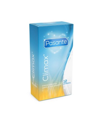 Pasante Climax – Prezerwatywy Efekt rozgrzewający i chłodzący 12 szt