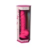 SilexPan Pink Model 1 (8'') - Różowe Silikonowe Dildo - 20 cm