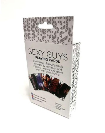 Sexy Guys Playing Cards - Erotyczna Talia Kart z Mężczyznami