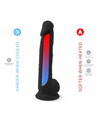 SilexD SD.Model 1 (15") DD03 - Czarne Dildo XXL - 38 cm