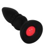Silicone Vibrator - Zdalnie Sterowany Korek Analny - 3 Poziomy Wibracji