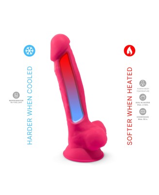 Dildo-SD.Model 1 (7"") PINK BOX - Różowe Dildo