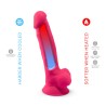 Dildo-SD.Model 1 (7"") PINK BOX - Różowe Dildo