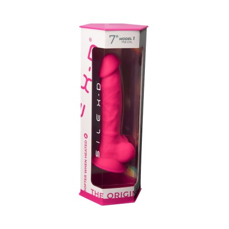Dildo-SD.Model 1 (7"") PINK BOX - Różowe Dildo