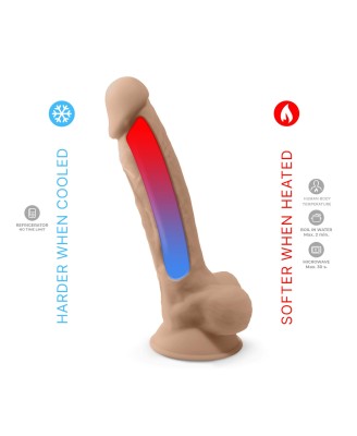 SilexD - SD.Model 1 (8"") Flesh BOX - Silikonowe Dildo
