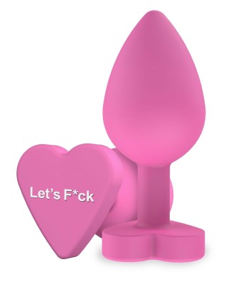 Plug Lets Fuck BK-AP-016 - Różowy Korek Analny