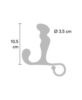 Power Plug Prostate Massager Red - Masażer Prostaty