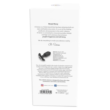 B-Series Bliss APP - Wibrujący Korek Analny