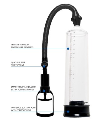 Power Pump Black - Pompka Erekcyjna