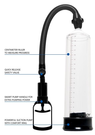 Power Pump Black - Pompka Erekcyjna