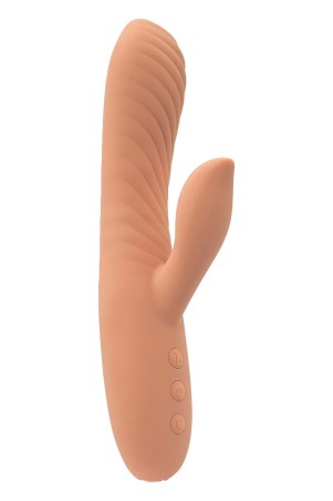 PULZ GLADYS UP&DOWN DUO - Wibrator Króliczek - Pomarańczowy