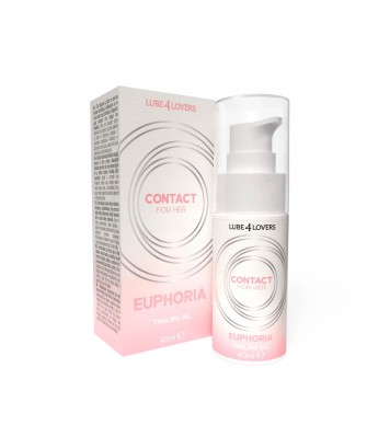 Vibratore Liquido Euphoria - Wodny Żel Stymulujący - Wibrujący - 40 ml