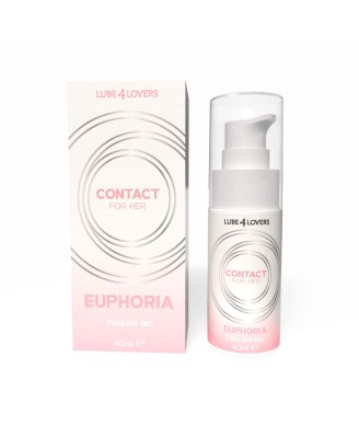Vibratore Liquido Euphoria - Wodny Żel Stymulujący - Wibrujący - 40 ml