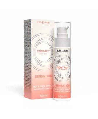 Lubrificante Vaginale Sensation - Wodny Żel Stymulujący - 60 ml