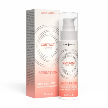Lubrificante Vaginale Sensation - Wodny Żel Stymulujący - 60 ml