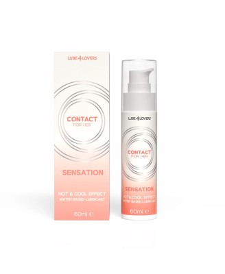 Lubrificante Vaginale Sensation - Wodny Żel Stymulujący - 60 ml