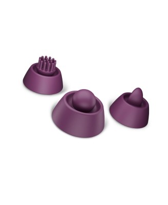 Vibe Collection - Trio Tap - Fioletowy Wibrator Króliczek
