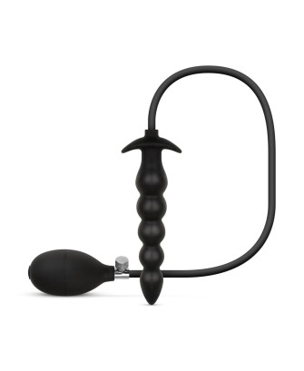 Anal Collection - Pompowany Korek Analny 20 cm - Czarny