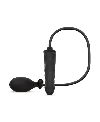 Anal Collection - Dildo z Pompką 14,5 cm - Czarne
