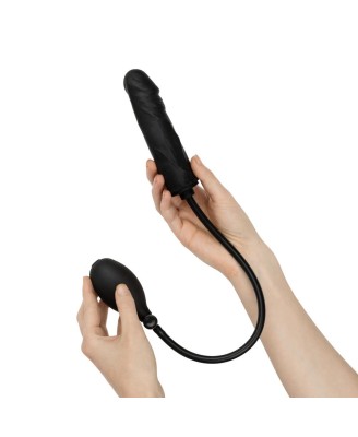 Anal Collection - Dildo z Pompką 14,5 cm - Czarne