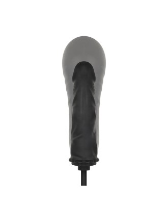 Anal Collection - Dildo z Pompką 14,5 cm - Czarne