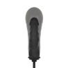 Anal Collection - Dildo z Pompką 14,5 cm - Czarne