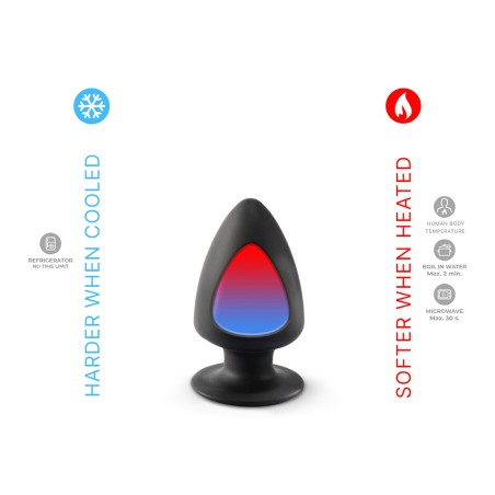 SD.Model 1. XS Black Box - Czarny Korek Analny