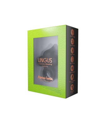 Pierścień-AD.Lingus Black - Wibrujący Pierścień Erekcyjny