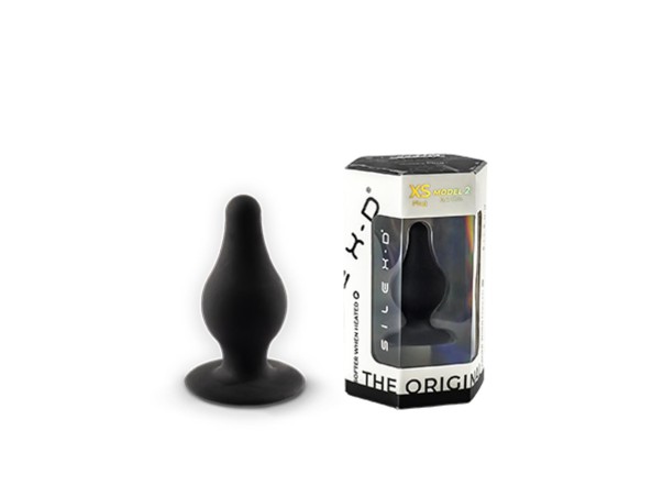 SD. Plug Model 2 XS black box - Wibrujący Korek Analny