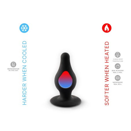 SD. Plug Model 2 XS black box - Wibrujący Korek Analny