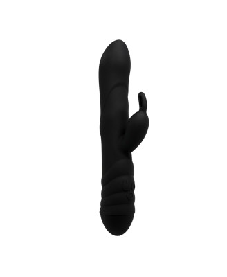 Twister Black - Wibrator Króliczek