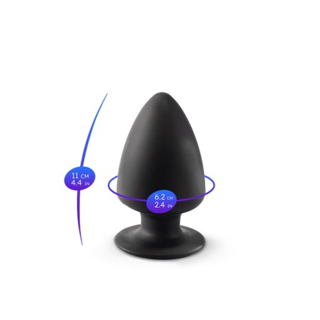 Model 1 M Black - Czarny Korek Analny