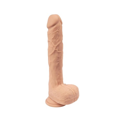 Fantasy Zeus - Wibrujący i poruszający się dildo z pilotem – silikon ultra soft