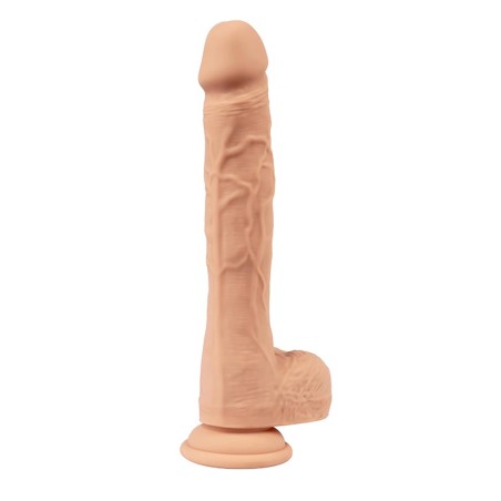 Fantasy Zeus - Wibrujący i poruszający się dildo z pilotem – silikon ultra soft
